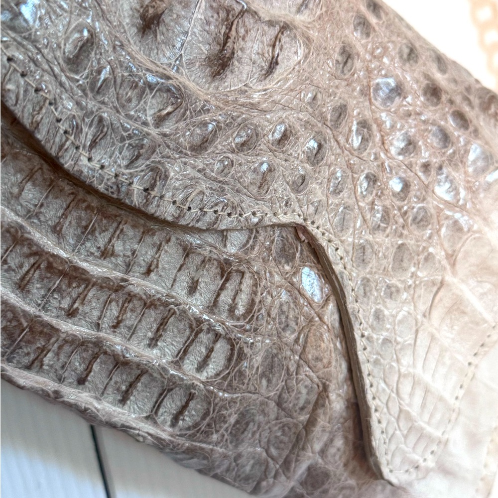 Crocodile purse